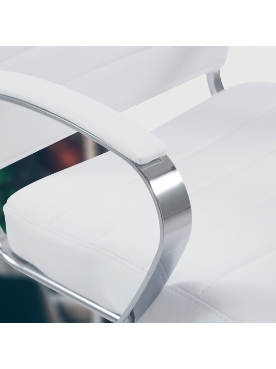 Oakland keinonahkainen työtuoli, valkoinen Oakland keinonahkainen työtuoli, valkoinen