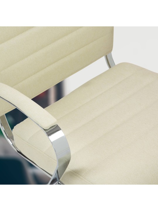 Toimistotuoli Oakland kangasta, kermanvärinen