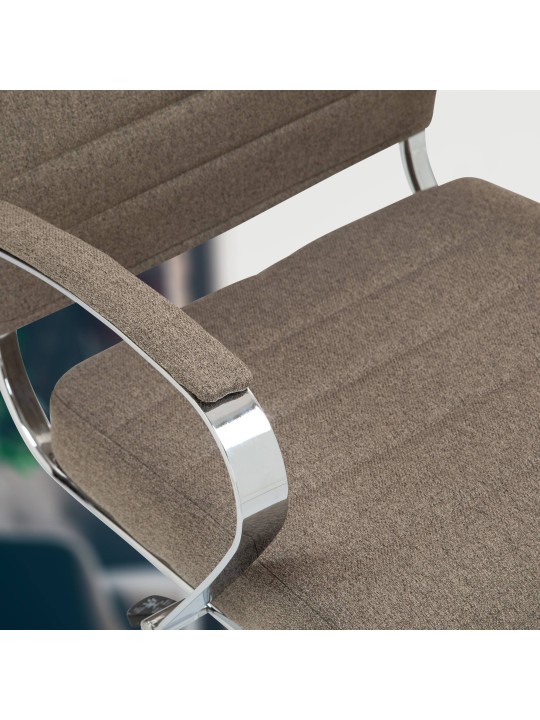 Toimistotuoli Oakland kangasta, taupe