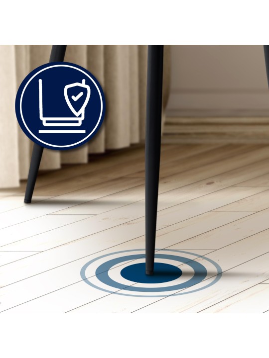 Cassis samettivierastuoli, ruskea