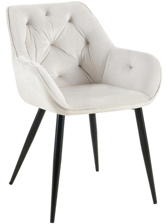 Cassis samettivierastuoli, vaaleanharmaa