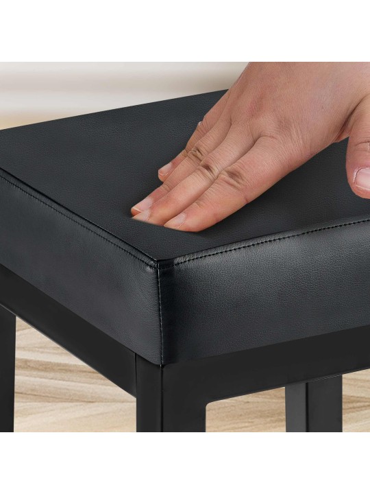 Baarijakkara Taylor B85 keinonahka, musta