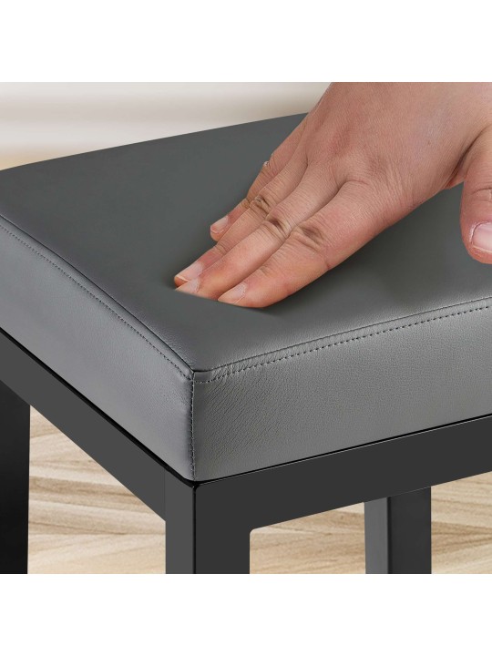 Baarijakkara Taylor B85 keinonahka, harmaa