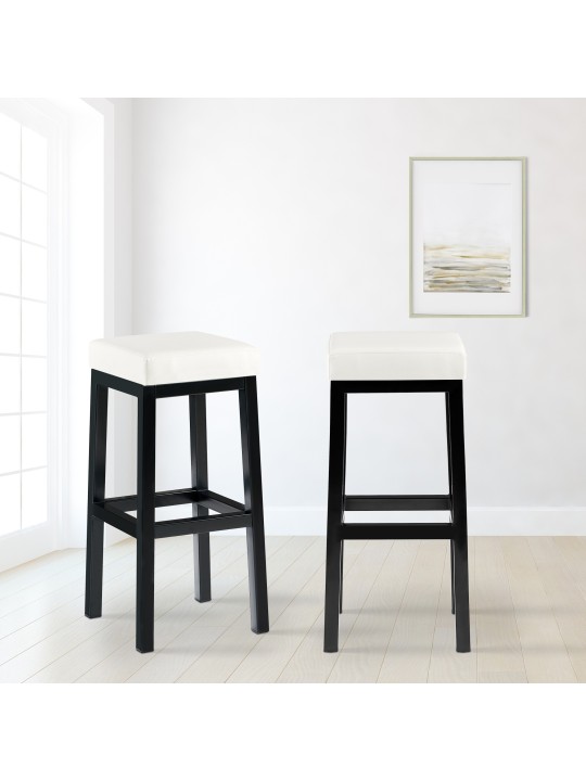 Baarijakkara Taylor B85 keinonahka, valkoinen