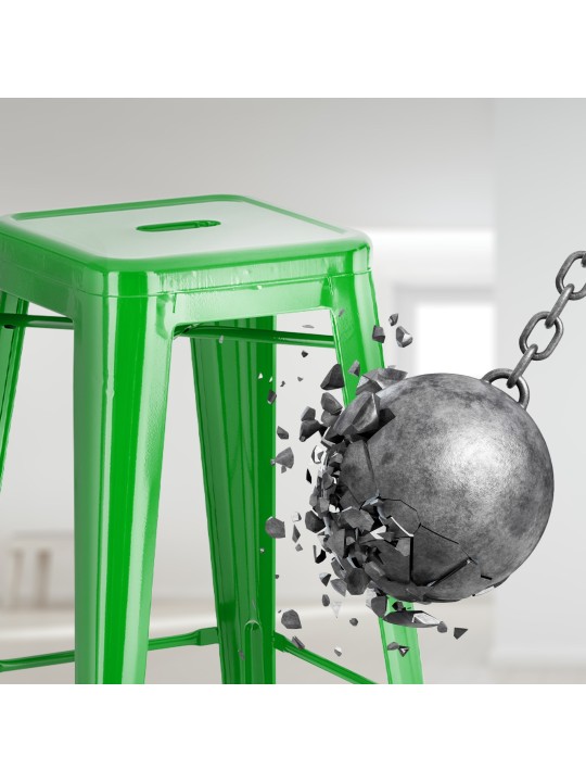 2 baarijakkaran setti Joshua, vihreä