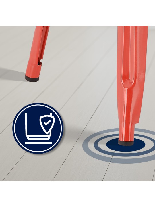 4 baarijakkaran setti Joshua, punainen