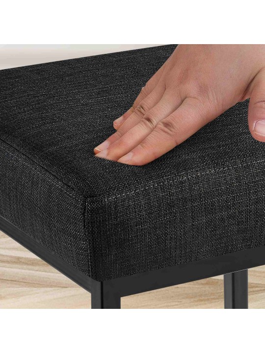 Baarijakkara Montreal B80 kangas, tummanharmaa