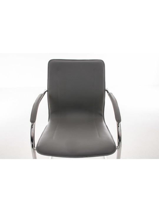 Vierailijatuoli Melina V2, harmaa