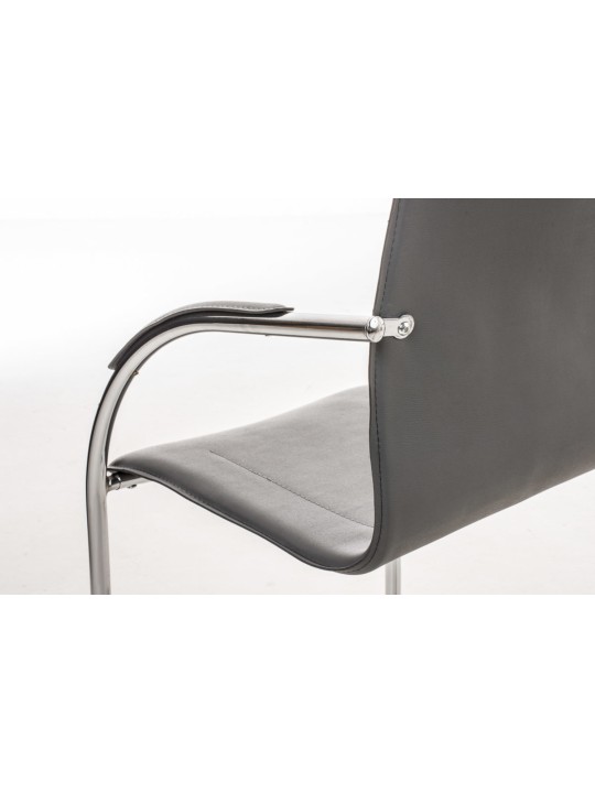 Vierailijatuoli Melina V2, harmaa