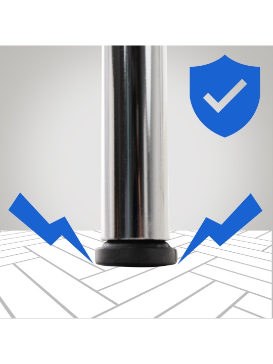 2 kpl Calisto vierailijatuolien setti, valkoinen 2 kpl Calisto vierailijatuolien setti, valkoinen