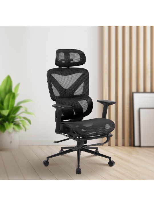 Reston työtuoli, musta/musta