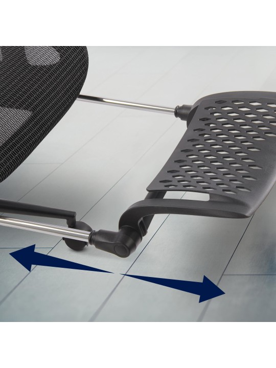 Reston työtuoli, musta/musta