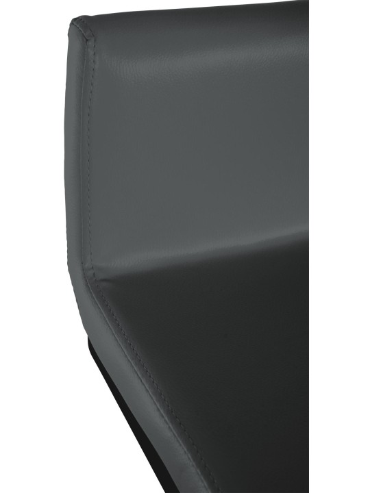 Baarijakkara Newport keinonahka B, tummanharmaa