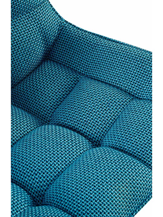 Tuoli Saranda kangasta, turkoosi