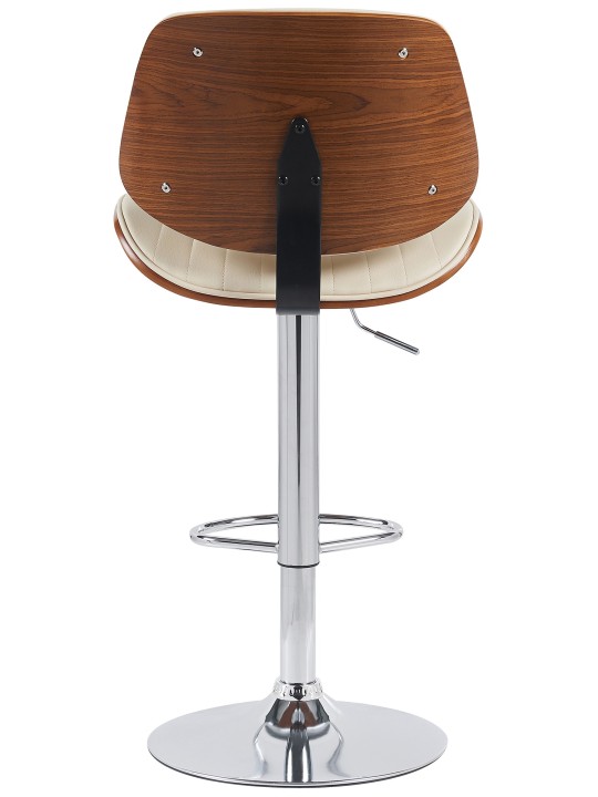 Baarijakkara Clawson keinonahka kromi, pähkinä/kermanvärinen