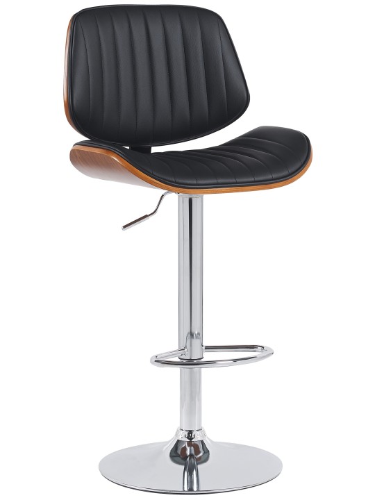 Baarijakkara Clawson keinonahka kromi, pähkinä/musta