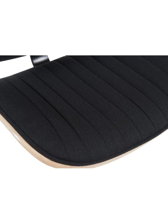 Baarijakkara Clawson kangas kromi, luonnonvärinen/musta