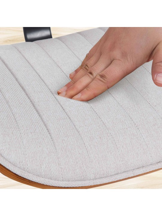 Baarijakkara Clawson kangas kromi, pähkinä/kermanvärinen