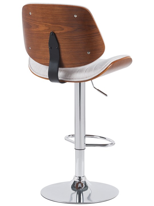 Baarijakkara Clawson kangas kromi, pähkinä/kermanvärinen