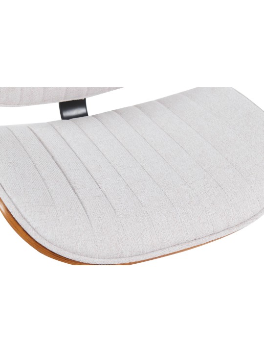 Baarijakkara Clawson kangas kromi, pähkinä/kermanvärinen