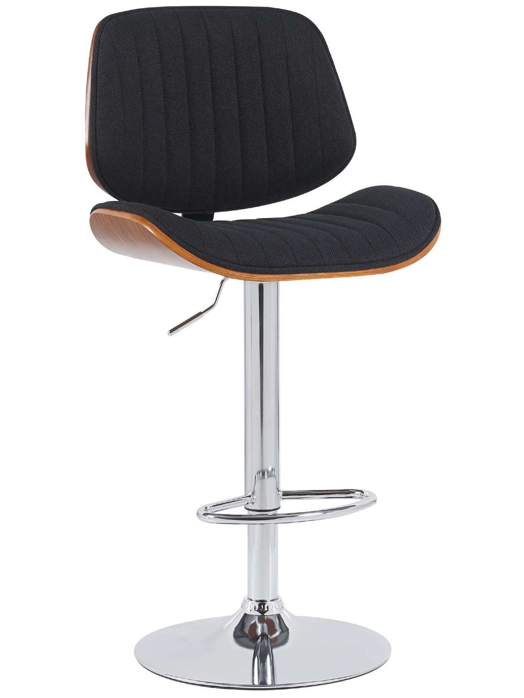 Baarijakkara Clawson kangas kromi, pähkinä/musta