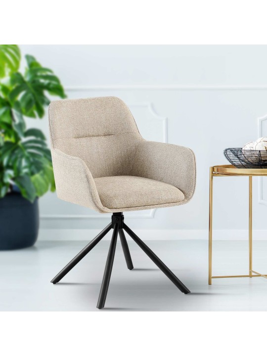 Tuoli Tipton kangasta, taupe Tuoli Tipton kangasta, taupe