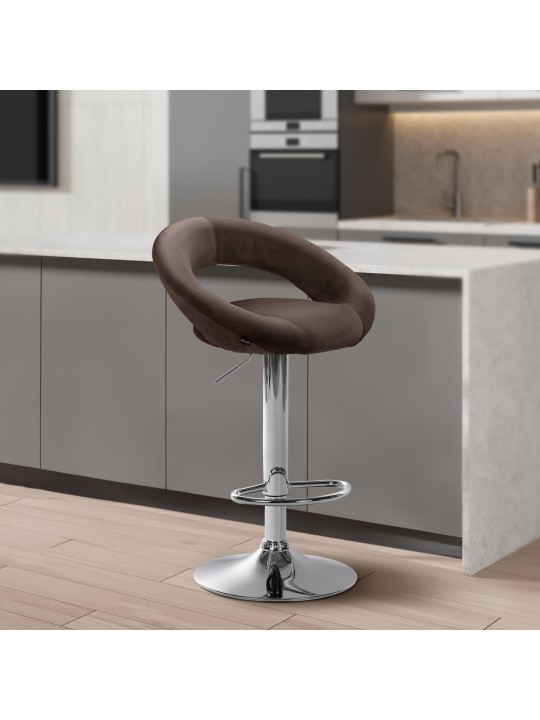 Baarijakkara Olinda samettikromi, ruskea