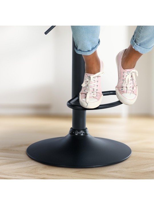 Baarijakkara Olinda velvet, musta