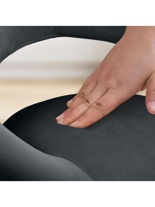 Baarijakkara Olinda velvet, musta