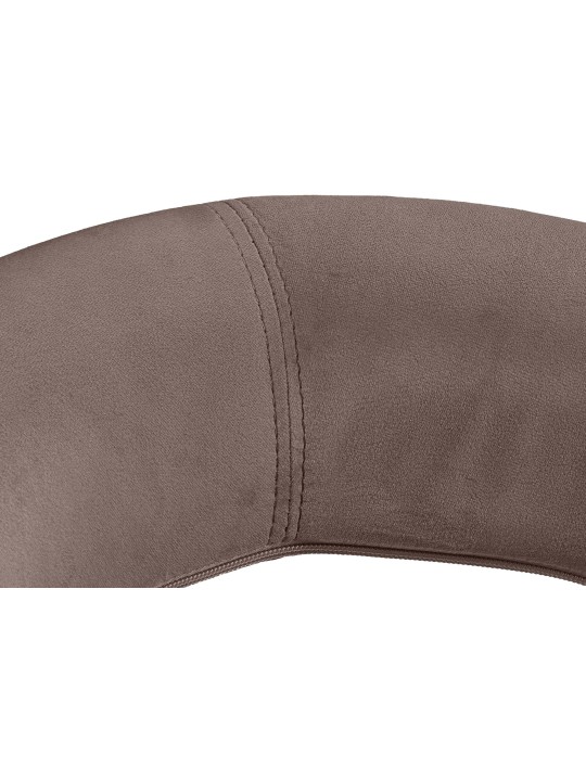 Olinda samettinen työjakkara, ruskea