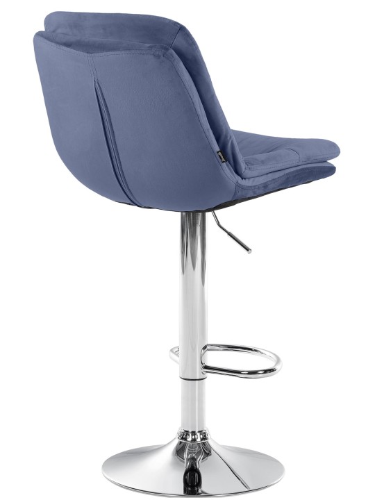 Baarijakkara Laurel Velvet Chrome, sininen Baarijakkara Laurel Velvet Chrome, sininen