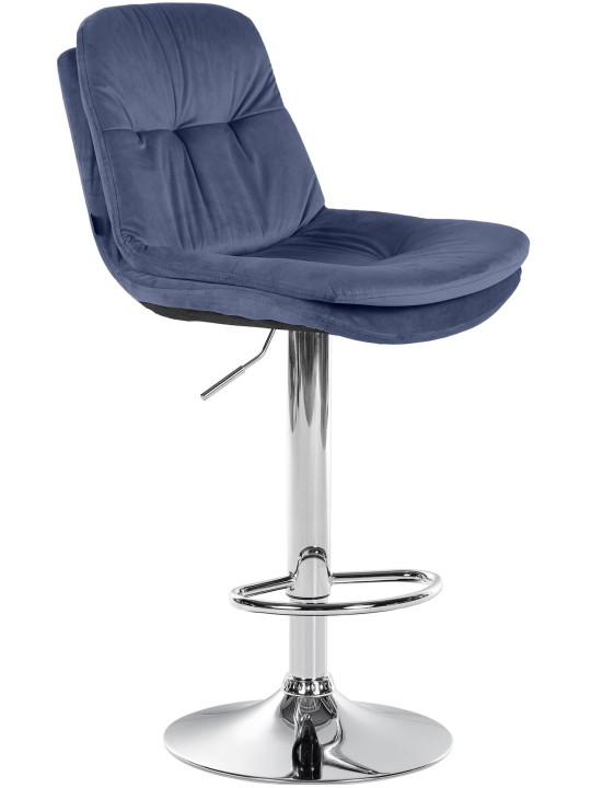 Baarijakkara Laurel Velvet Chrome, sininen Baarijakkara Laurel Velvet Chrome, sininen
