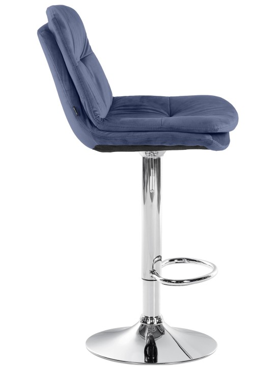 Baarijakkara Laurel Velvet Chrome, sininen Baarijakkara Laurel Velvet Chrome, sininen