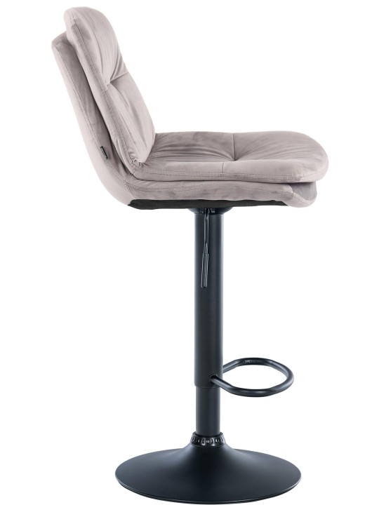 Baarijakkara Laurel velvet, harmaa