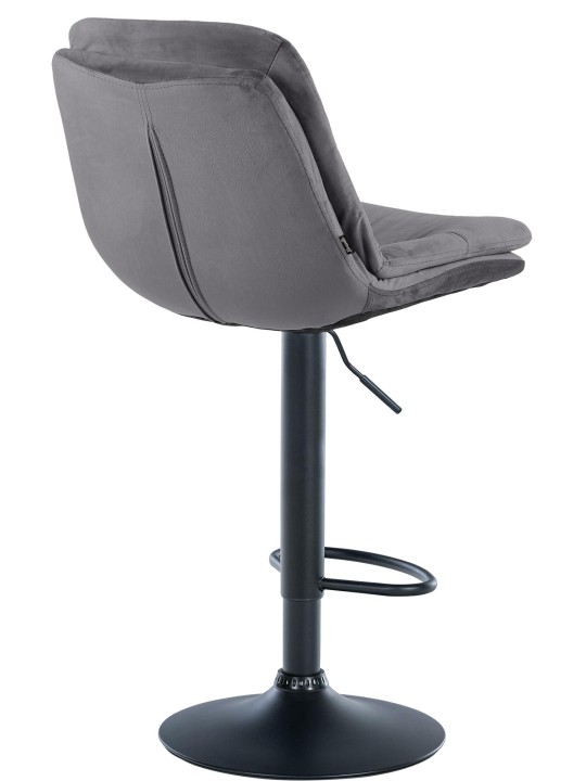 Baarijakkara Laurel velvet, tummanharmaa