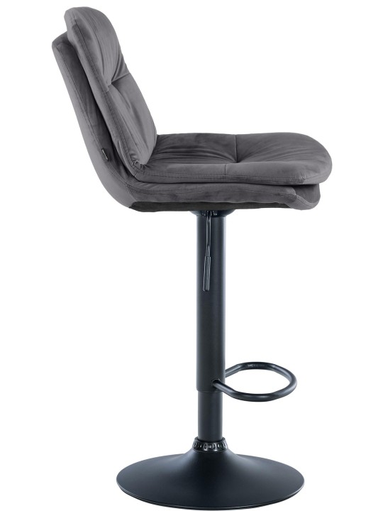 Baarijakkara Laurel velvet, tummanharmaa