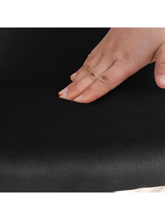 Jaysie samettinen ruokatuoli, musta