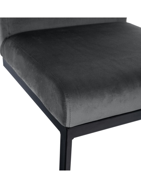 Baarijakkara Hopewell Velvet B, tummanharmaa