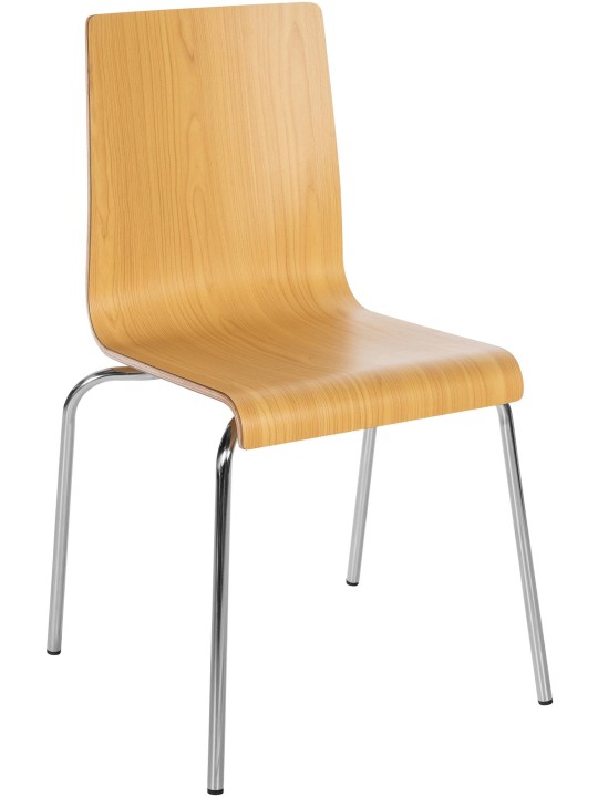 Gahanna vierailijatuoli, luonnonvärinen