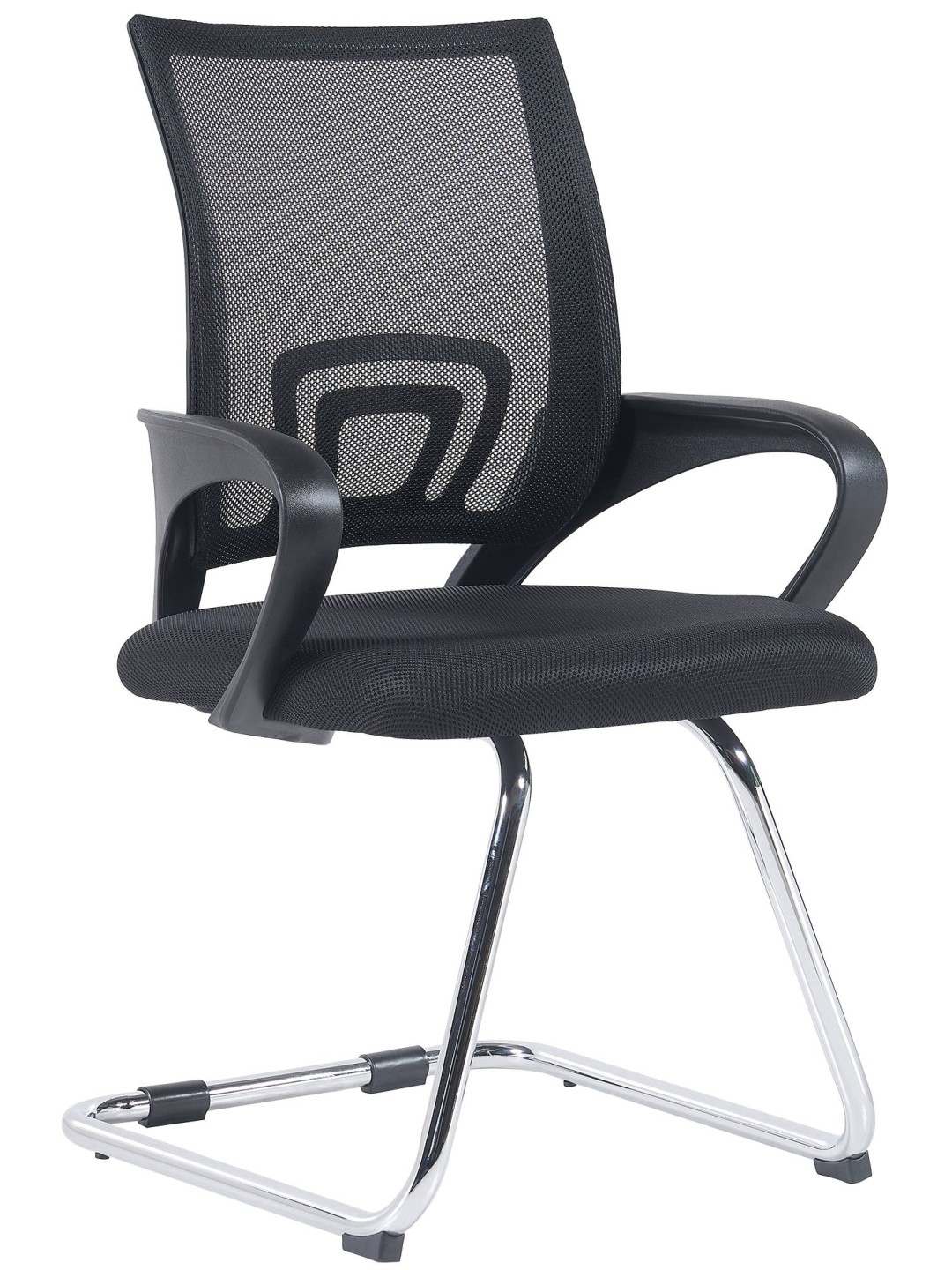 Eureka vierailijatuoli, musta