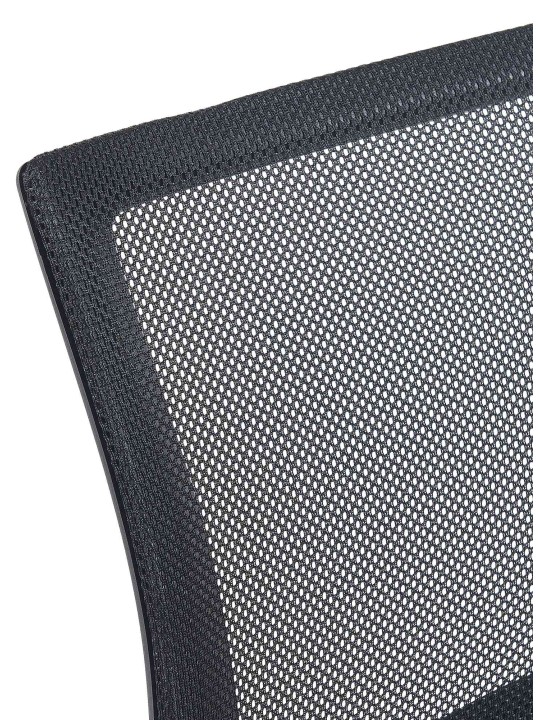 Eureka vierailijatuoli, musta