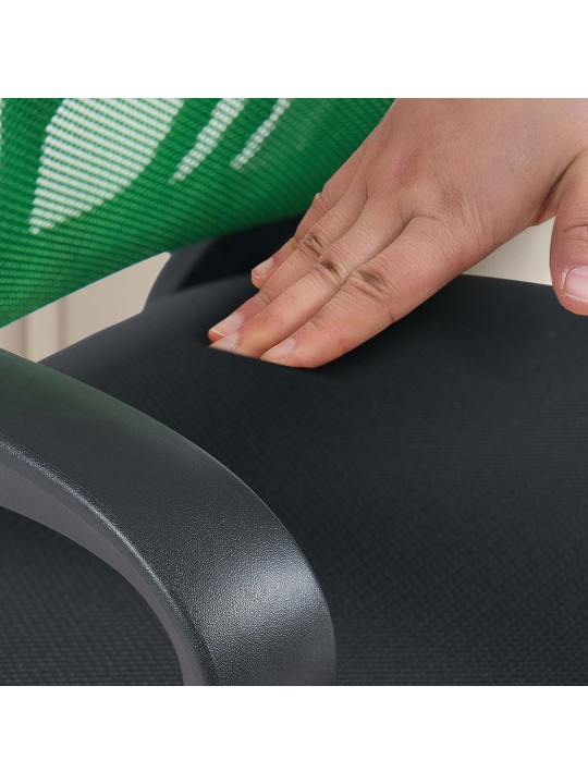 2 vierailijatuolin setti Eureka, vihreä