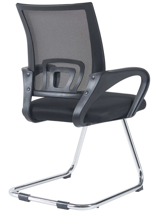 2 vierailijatuolin setti Eureka, musta 2 vierailijatuolin setti Eureka, musta