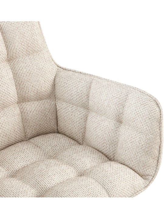 Tuoli Tirana kangasta, norsunluu