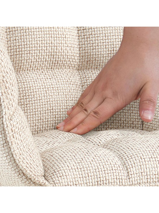 Tuoli Tirana kangasta, norsunluu