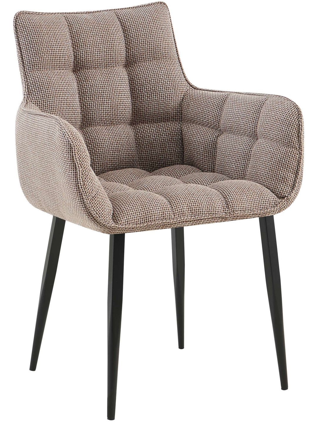 Tuoli Tirana kangasta, terraruskea