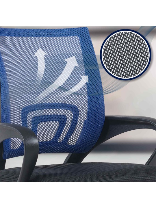 Genius työtuoli, sininen Genius työtuoli, sininen