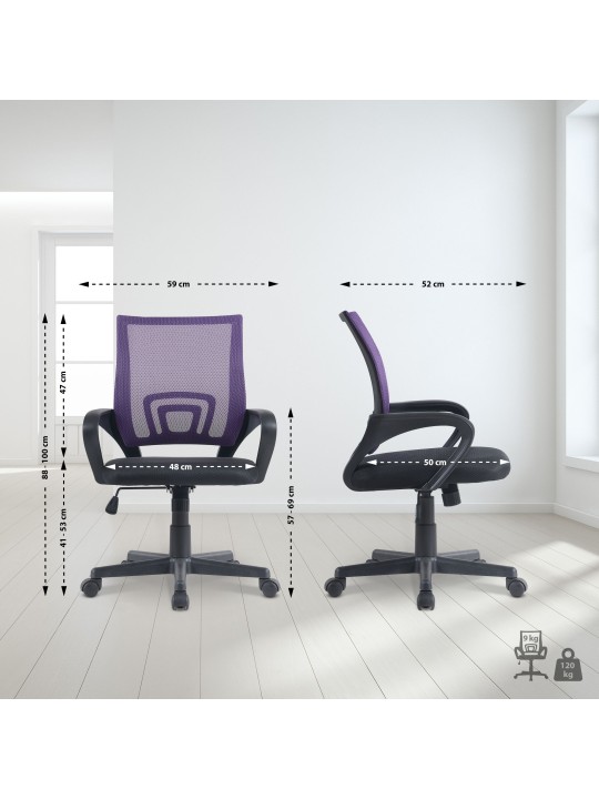 Genius työtuoli, liila