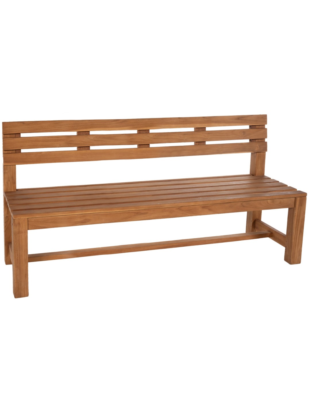 Tiikkipenkki Augusta 220 cm, tiikki