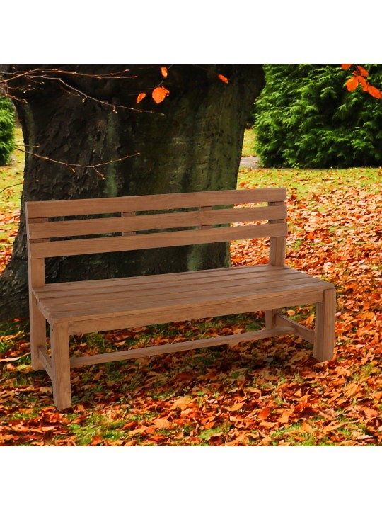 Tiikkipenkki Augusta 150 cm, tiikki